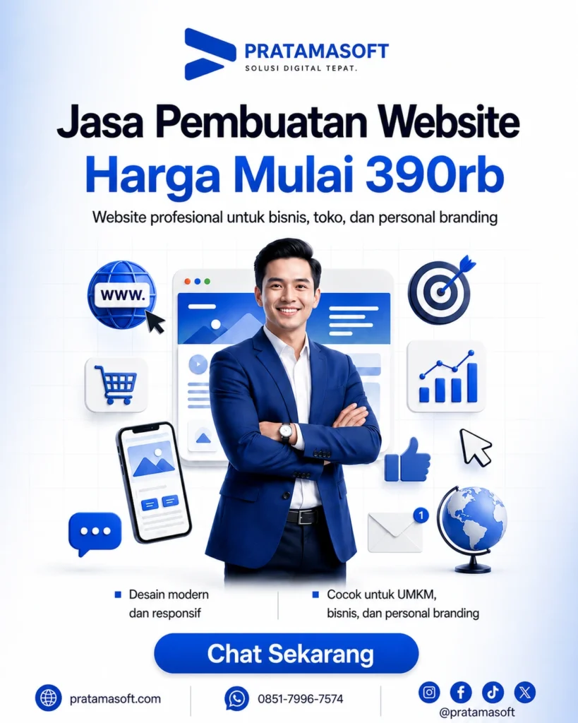 Jasa Pembuatan Website Sangatta