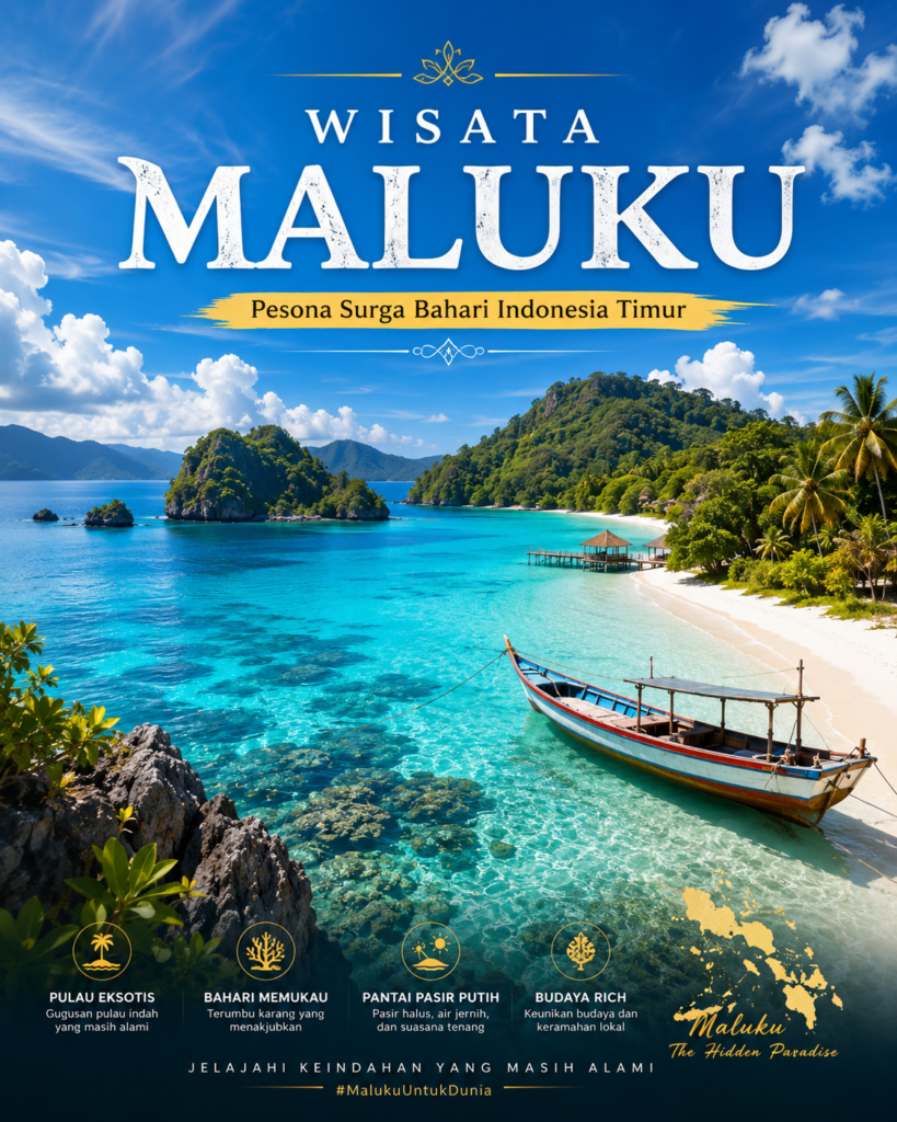10 Tempat Wisata paling bagus di Pulau Maluku